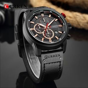 Brand New Men's Stylish Leather Quartz Watch